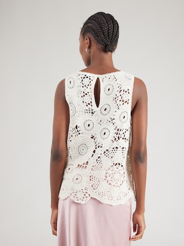 Lindex Gebreide top 'Jenna' in Beige