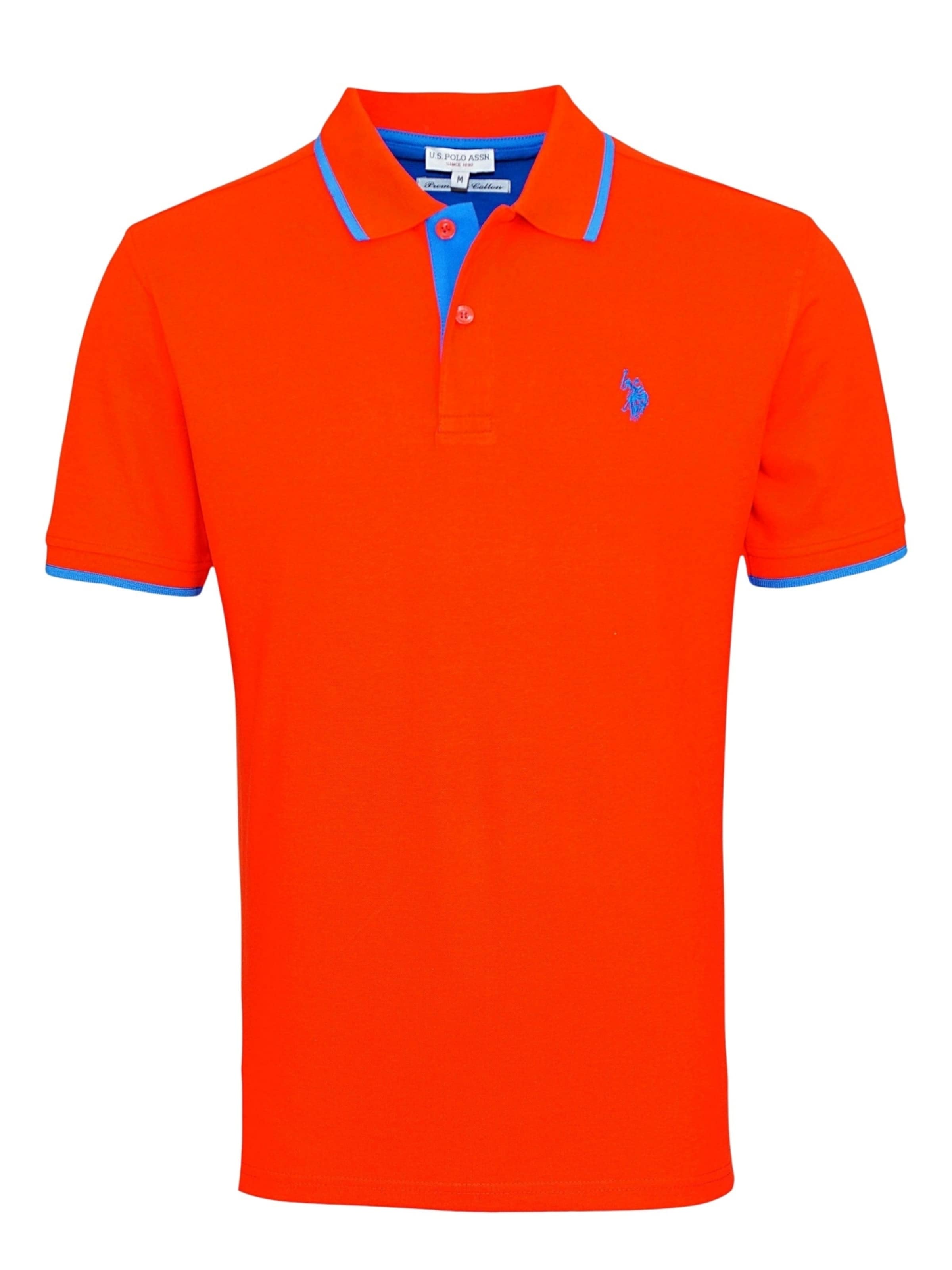 T-Shirt U.S. POLO ASSN. en rouge : devant