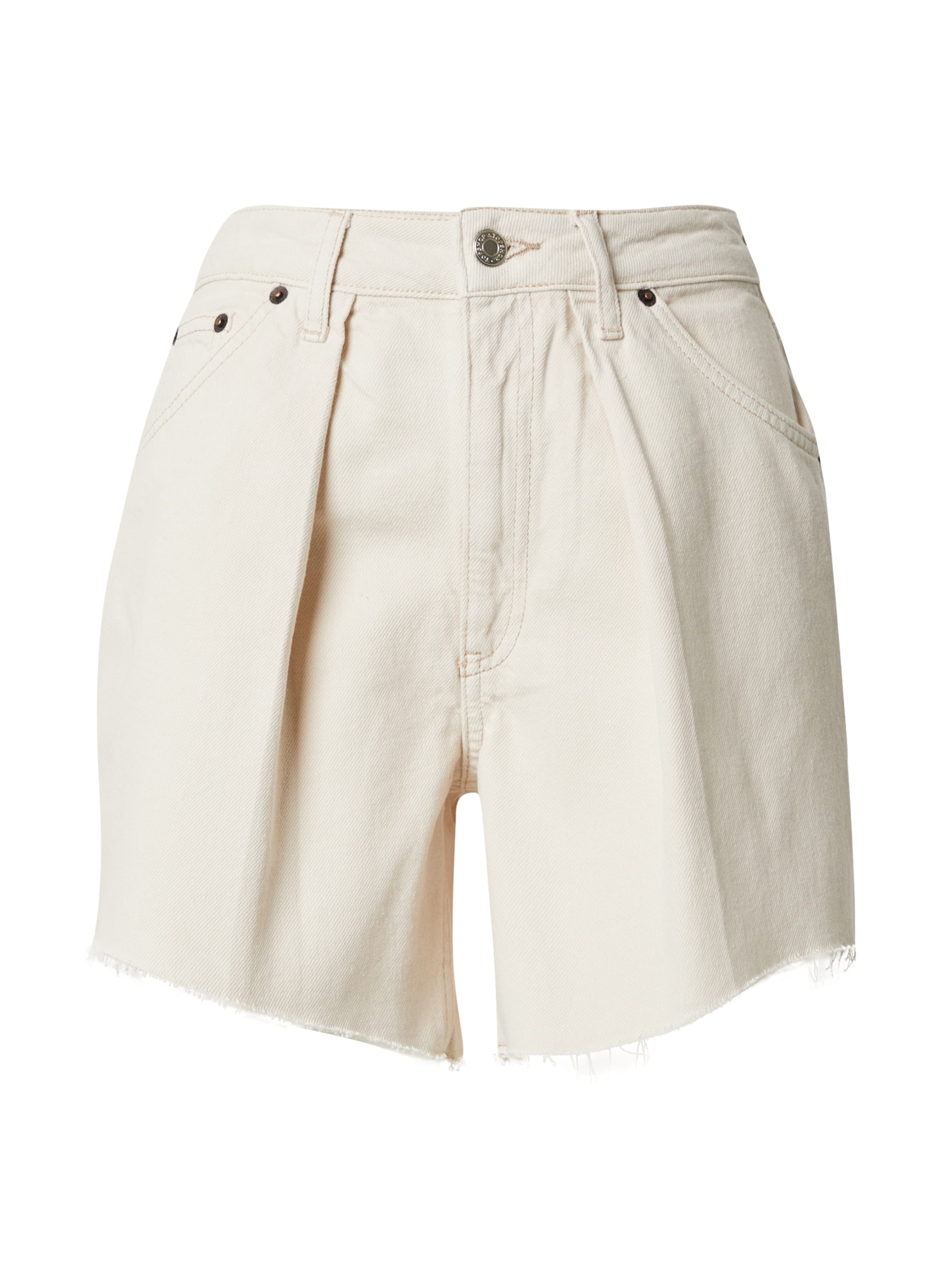 TOPSHOP Loosefit Jeans i vit: framsida