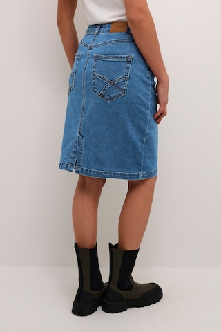 Cream Rok 'Ebba' in Blauw
