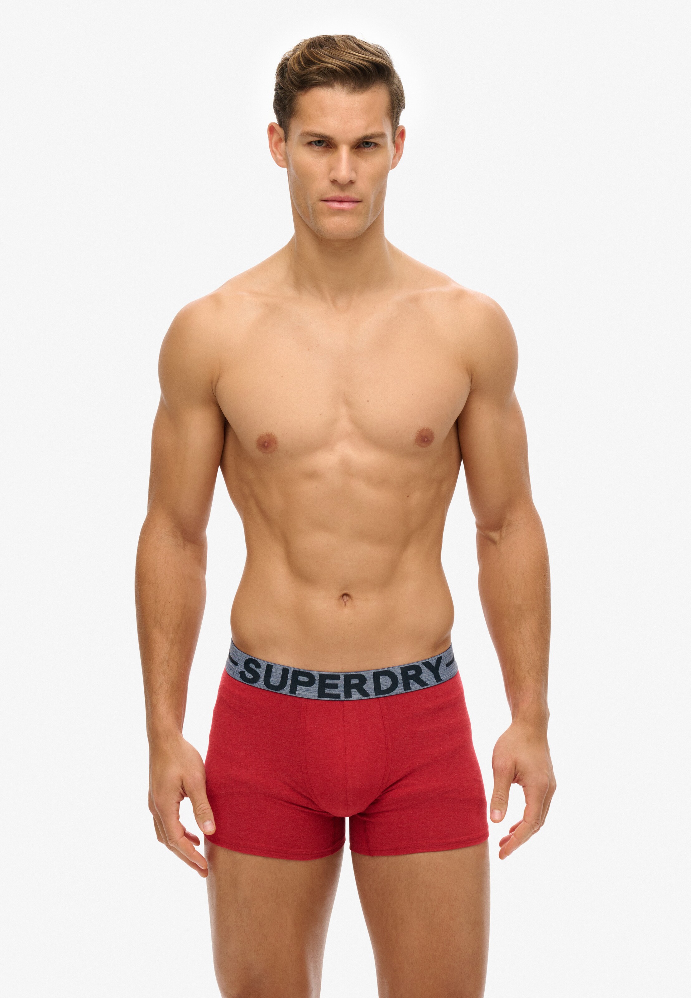 Superdry & Co Boxer shorts in Red: front