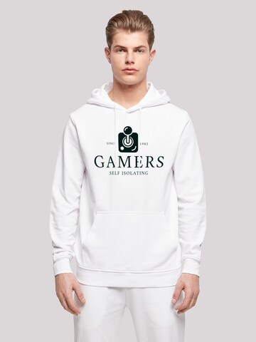 Sweat-shirt F4NT4STIC en blanc : devant