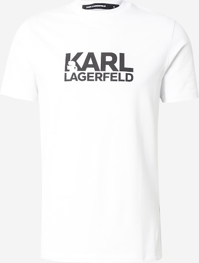 Marškinėliai iš Karl Lagerfeld, spalva – juoda / balta, Prekių apžvalga