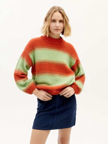 Thinking MU Sweater 'Lada' in Orange: front