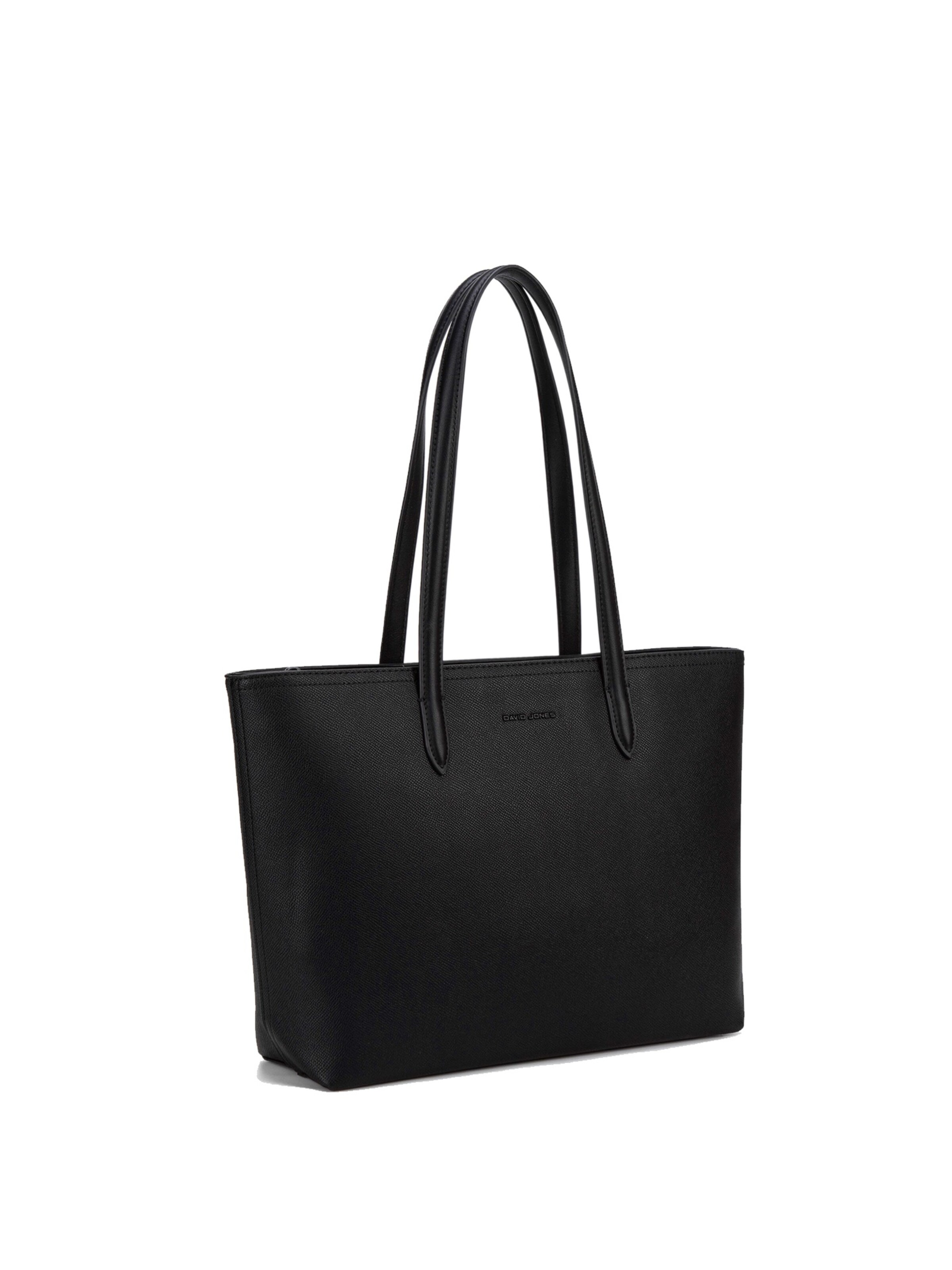 Borsa a spalla di David Jones in nero: frontale