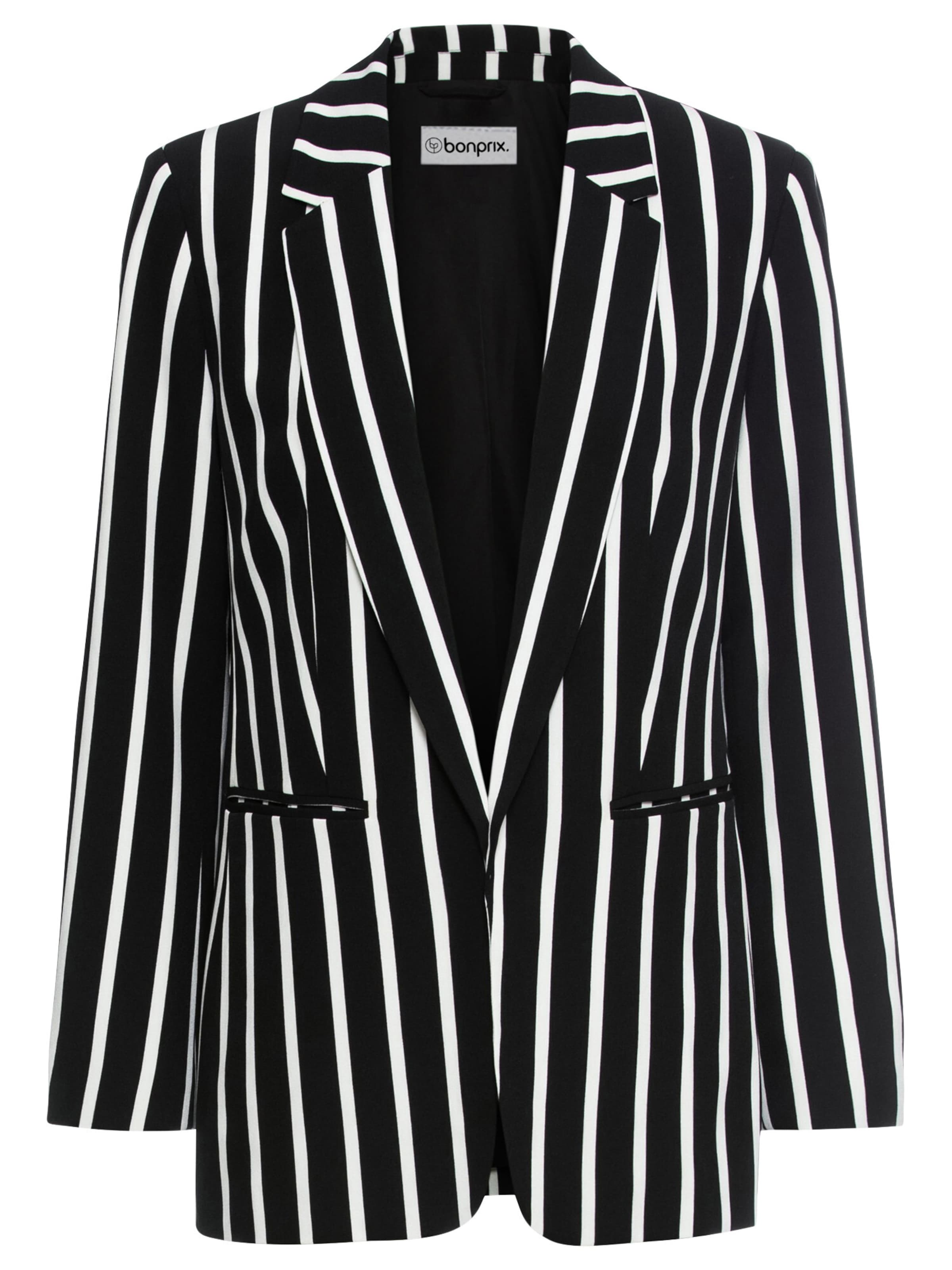 bonprix Blazer in Schwarz: Vorderseite
