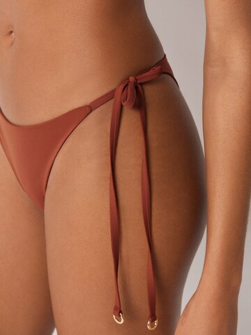 CALZEDONIA Bikini Bottoms 'Premium Fit' in Brown