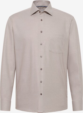 ETERNA Button Up Shirt in Beige: front