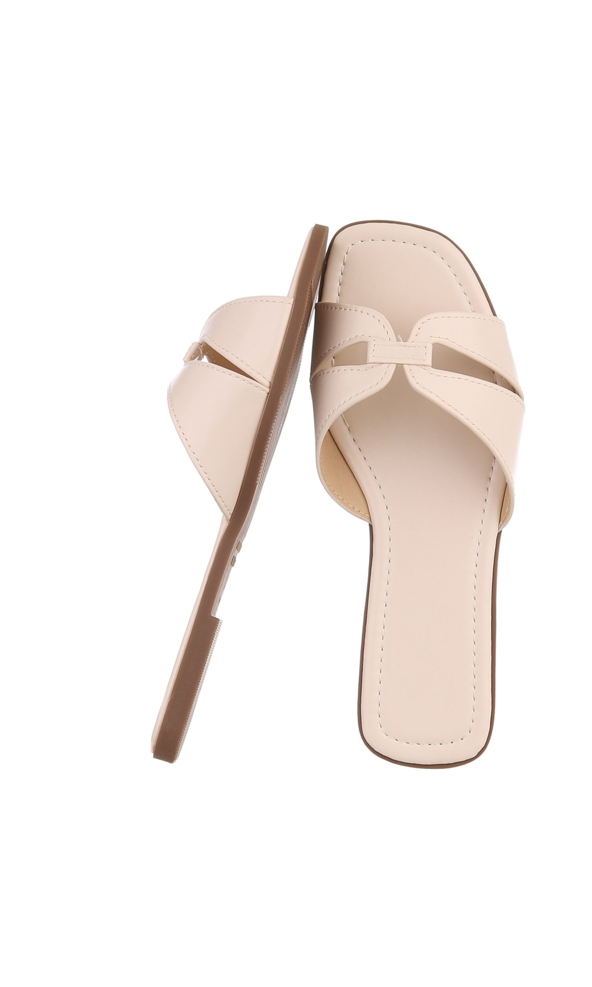 Ital-Design Mules in Beige