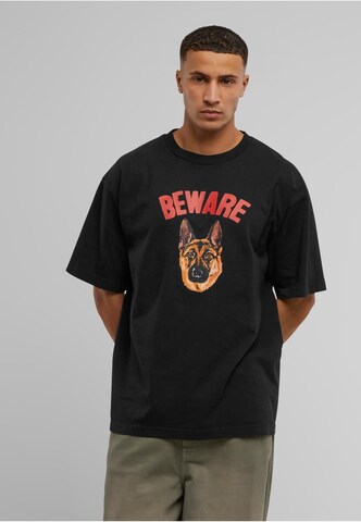MARKET T-Shirt 'Beware Sign' in Schwarz
