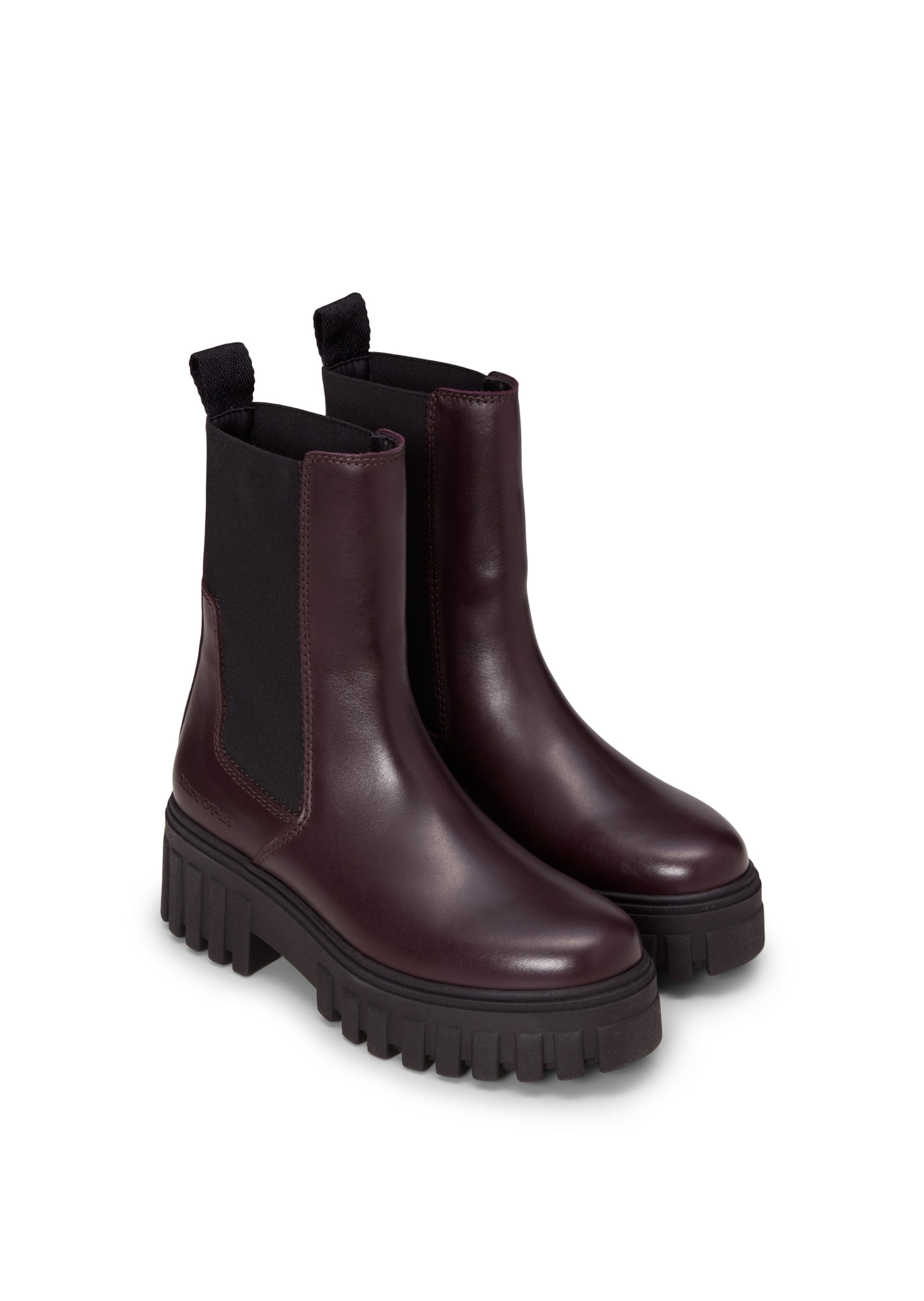 Marc O'Polo Chelsea boots in Lila