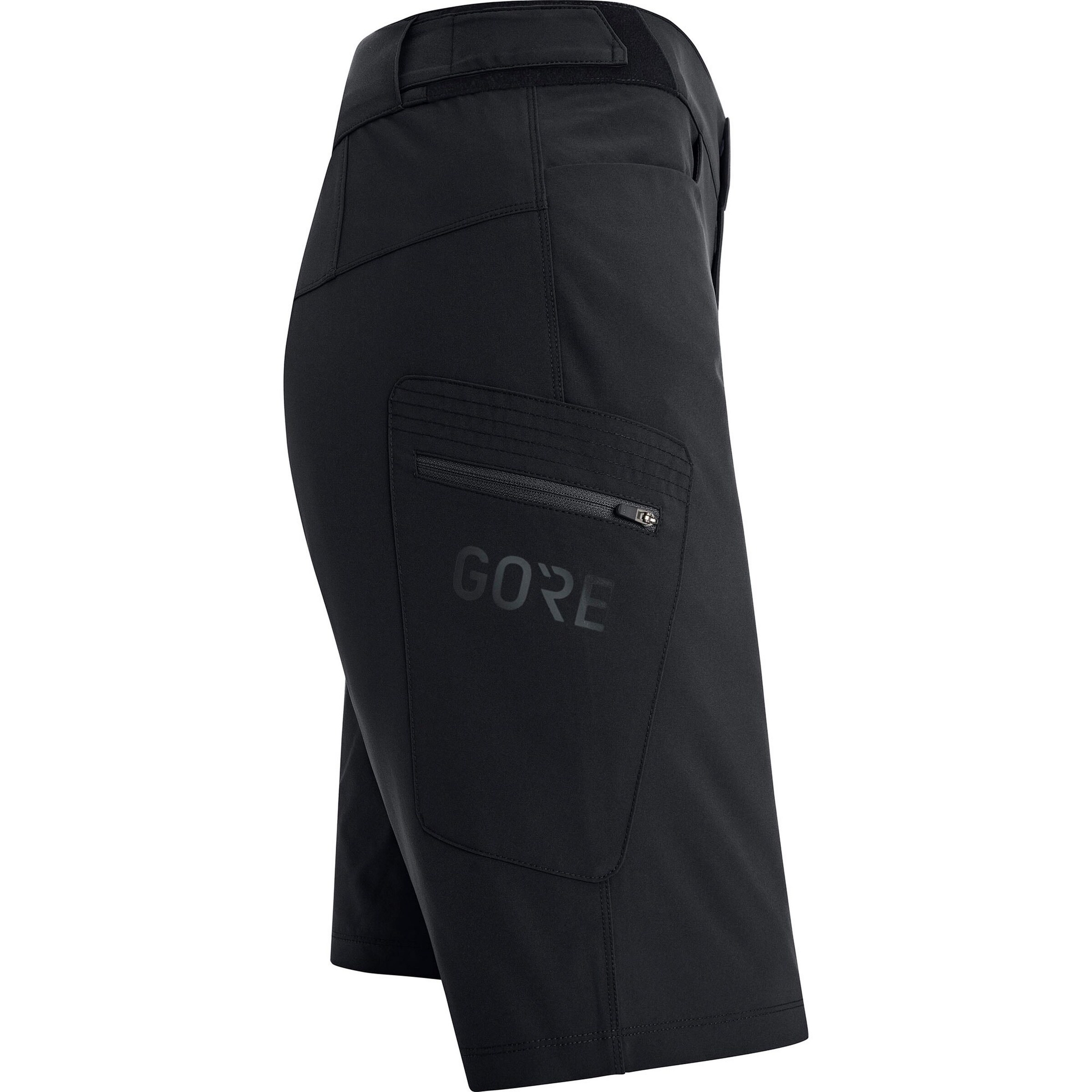 GORE WEAR Regular Workout Pants 'Passion' in Black