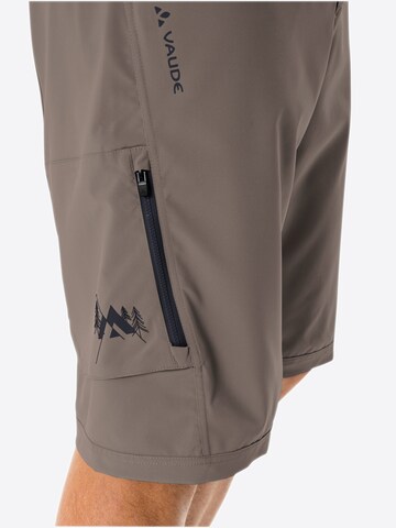 VAUDE Regular Outdoorhose 'Ledro' in Braun