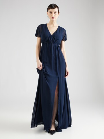 STAR NIGHT Evening Dress in Blue: front