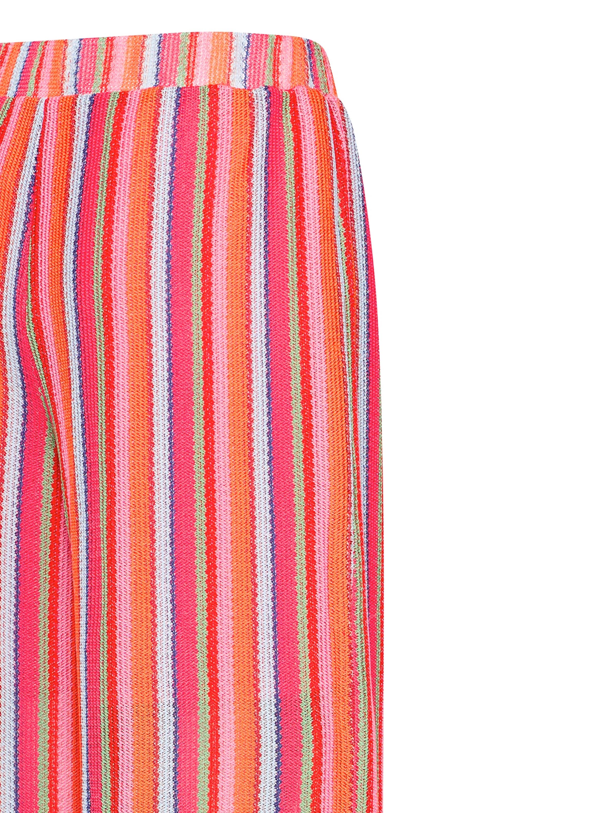 ICHI Wide leg Broek 'IHLibella' in Gemengde kleuren