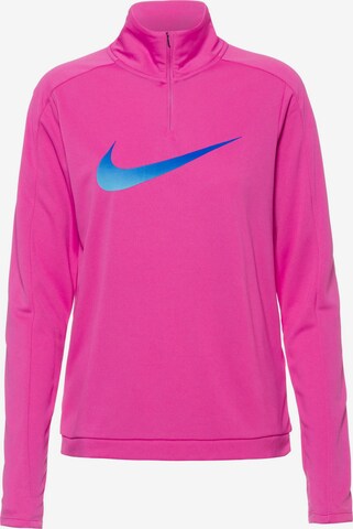 NIKE Funktionsshirt 'Swoosh' in Pink: predná strana