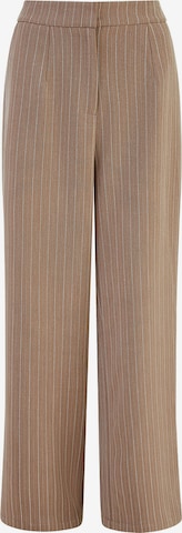 Yumi - Loosefit Pantalón en marrón: frente