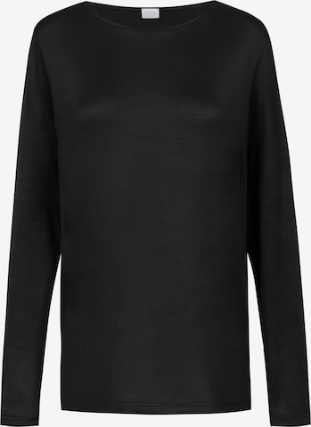 Chemise de nuit ' Serie Pure Shine ' Mey en noir : devant