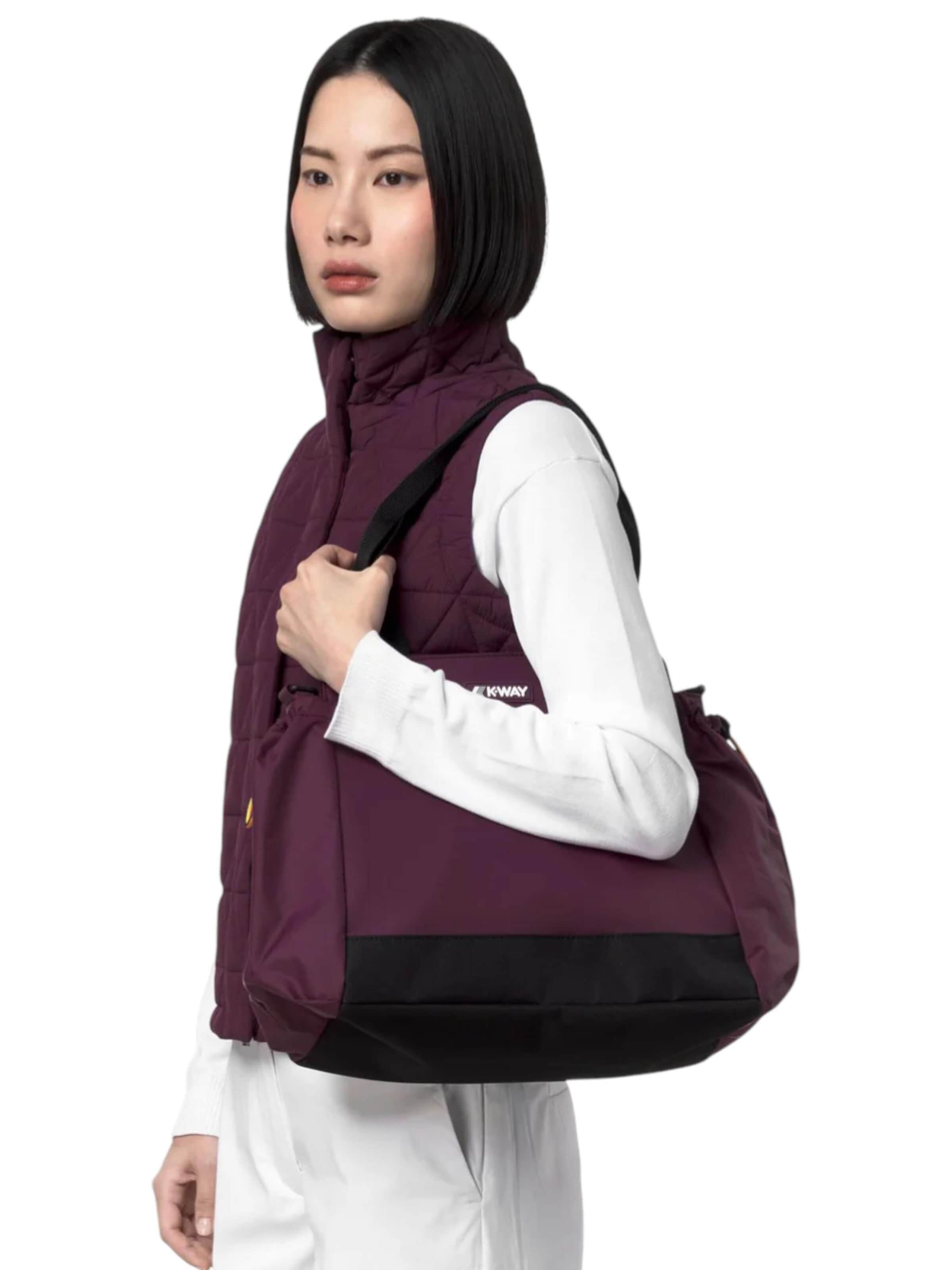 K-Way Crossbody Bag in Red: front