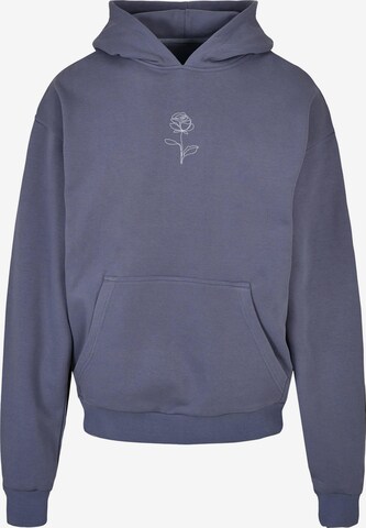 Merchcode Sweatshirt 'Rose' in Blue: front