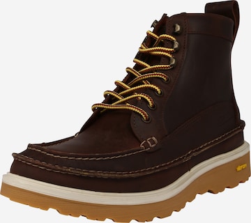 NAPAPIJRI Boots med snörning 'Oak' i brun: framsida