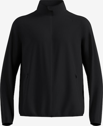 ODLO Sports jacket 'ESSENTIAL LIGHT' in Black: front