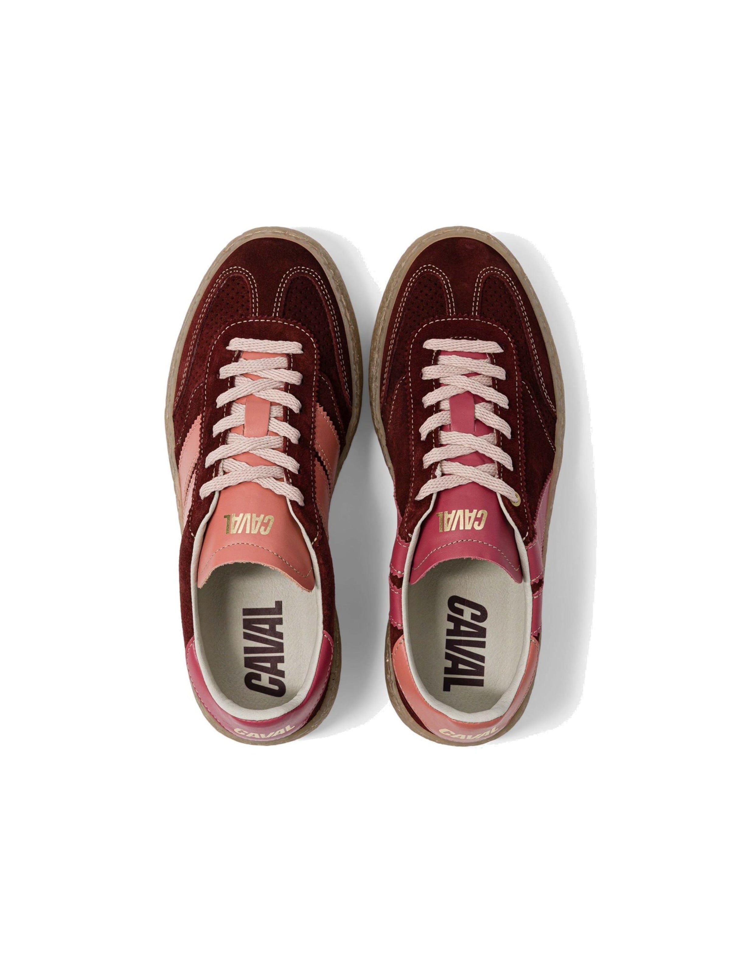 Scarpa stringata ' HIGH PULSE ' di Caval in rosso