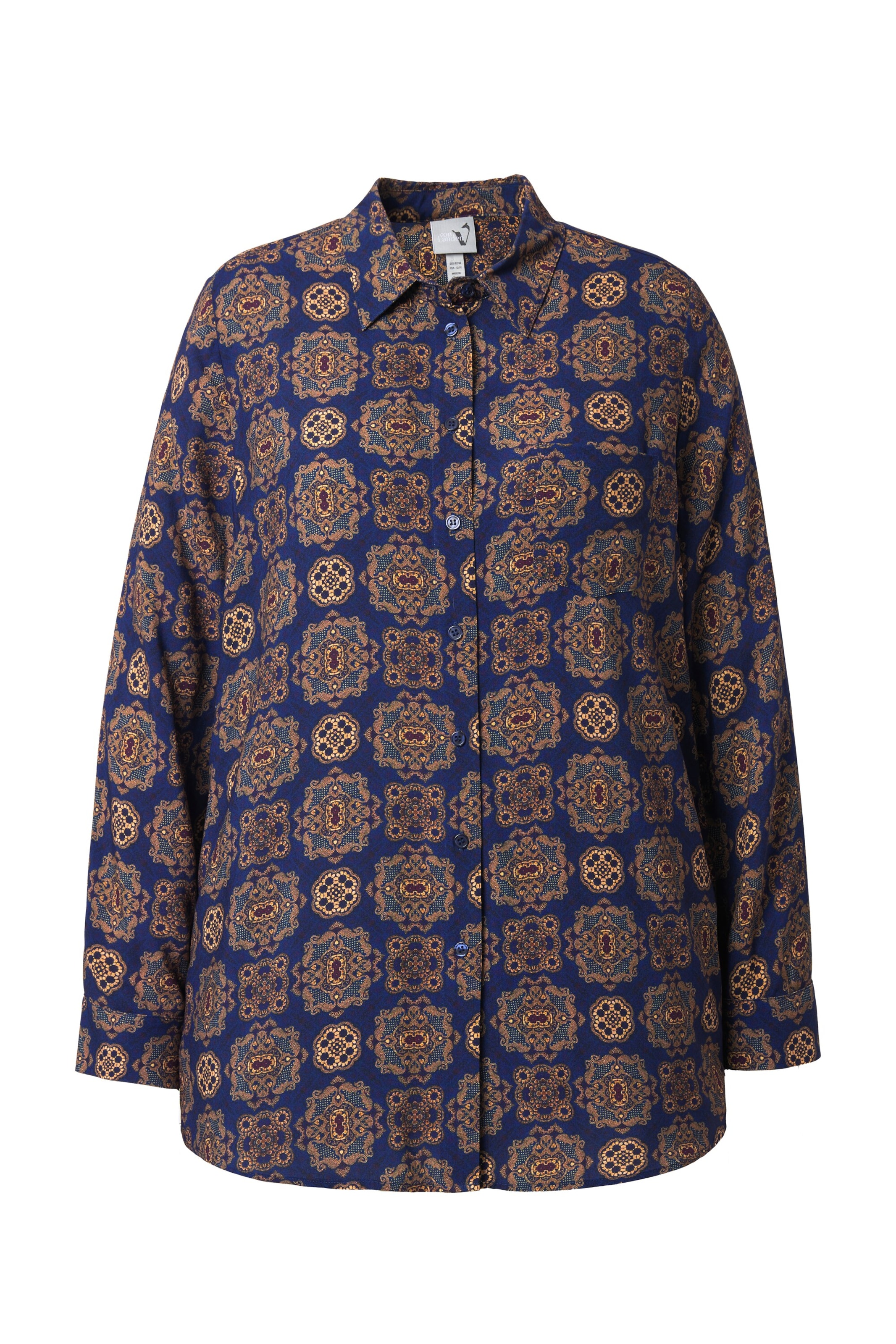 Ulla Popken Blouse in Brown: front