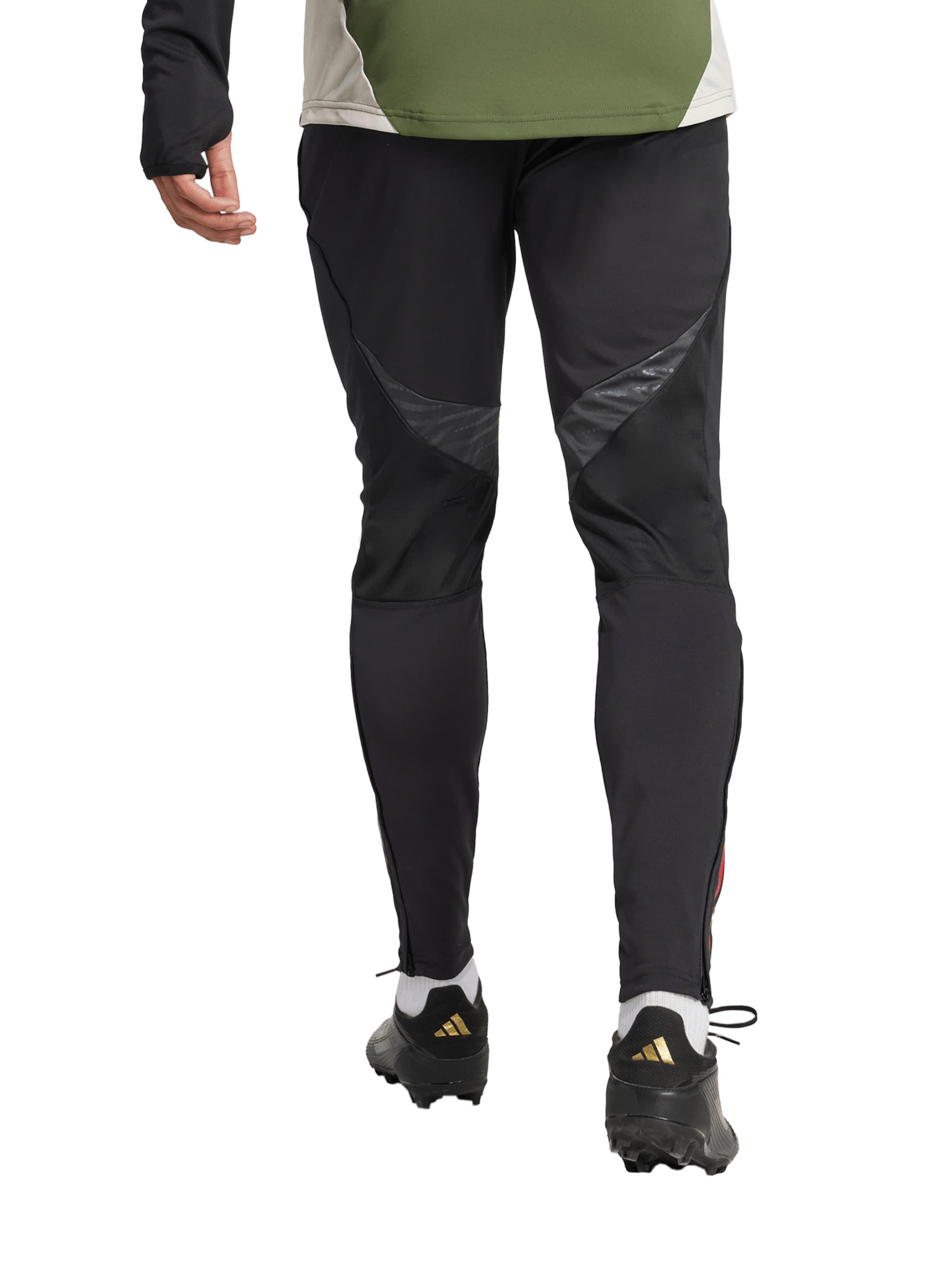 ADIDAS PERFORMANCE Skinny Urheiluhousut 'UCL Teamline' värissä musta