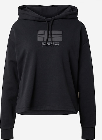 NAPAPIJRI Sweatshirt 'IBARRA' i svart: forside