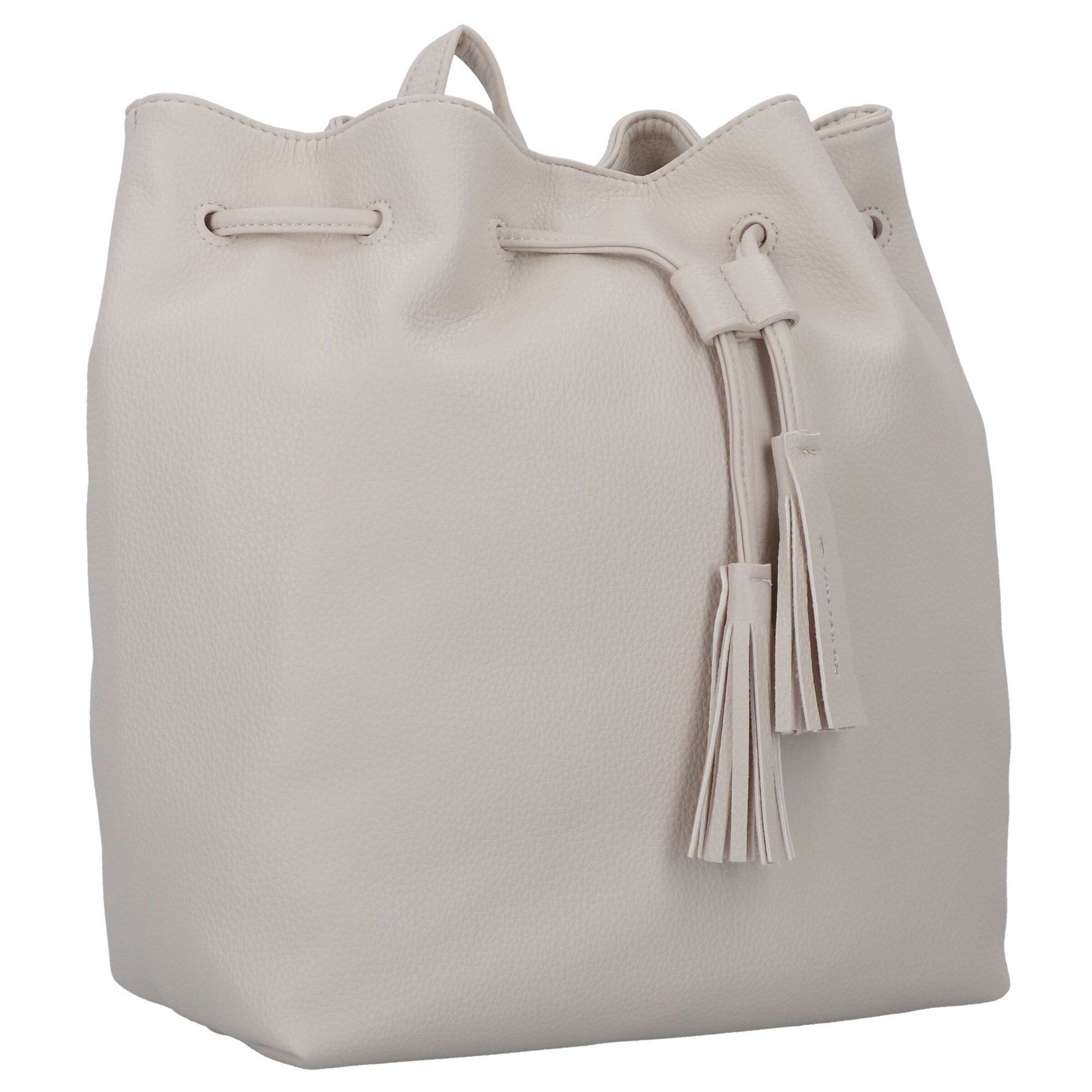 TOM TAILOR Backpack 'Camilla' in White