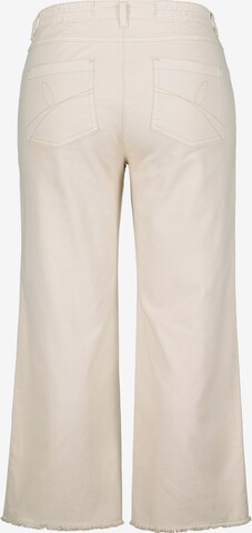 Wide Leg Jean '804158' Ulla Popken en beige