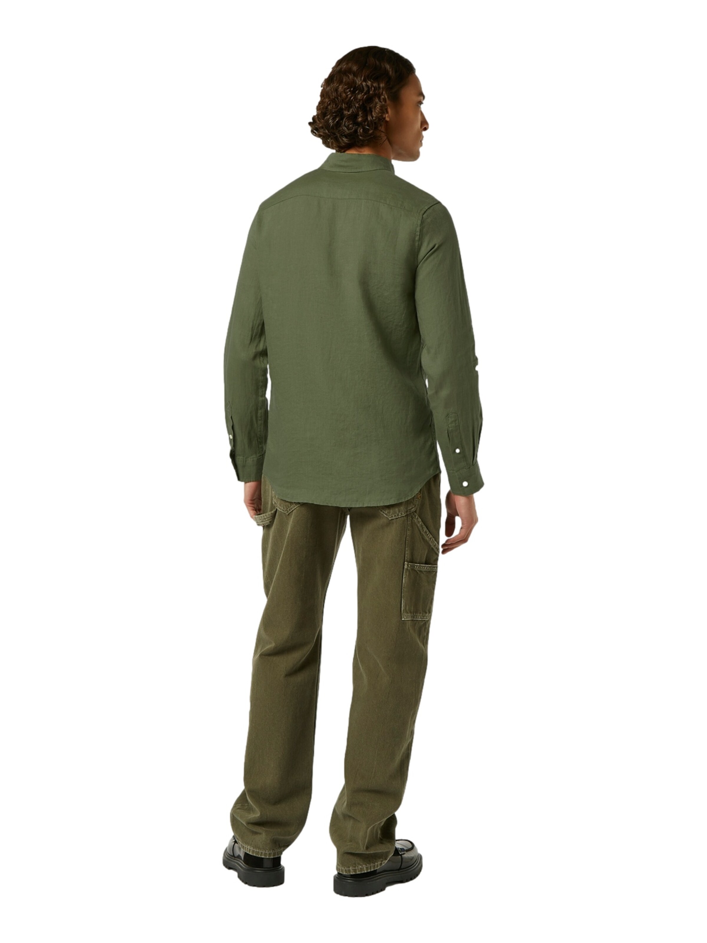 SCOTCH & SODA Regular fit Button Up Shirt in Green