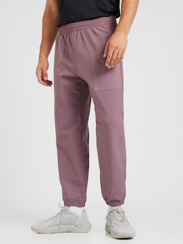 ADIDAS PERFORMANCE Slim fit Sports trousers 'Go-to' in Purple: front