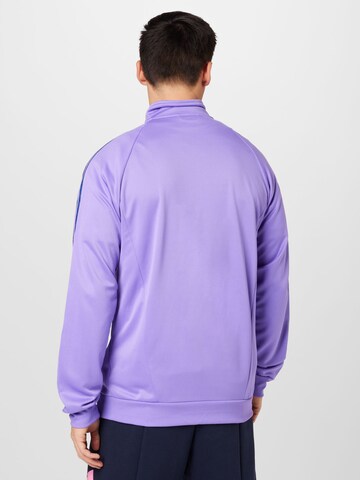 ADIDAS SPORTSWEAR Athletic Zip-Up Hoodie 'Tiro' in Purple