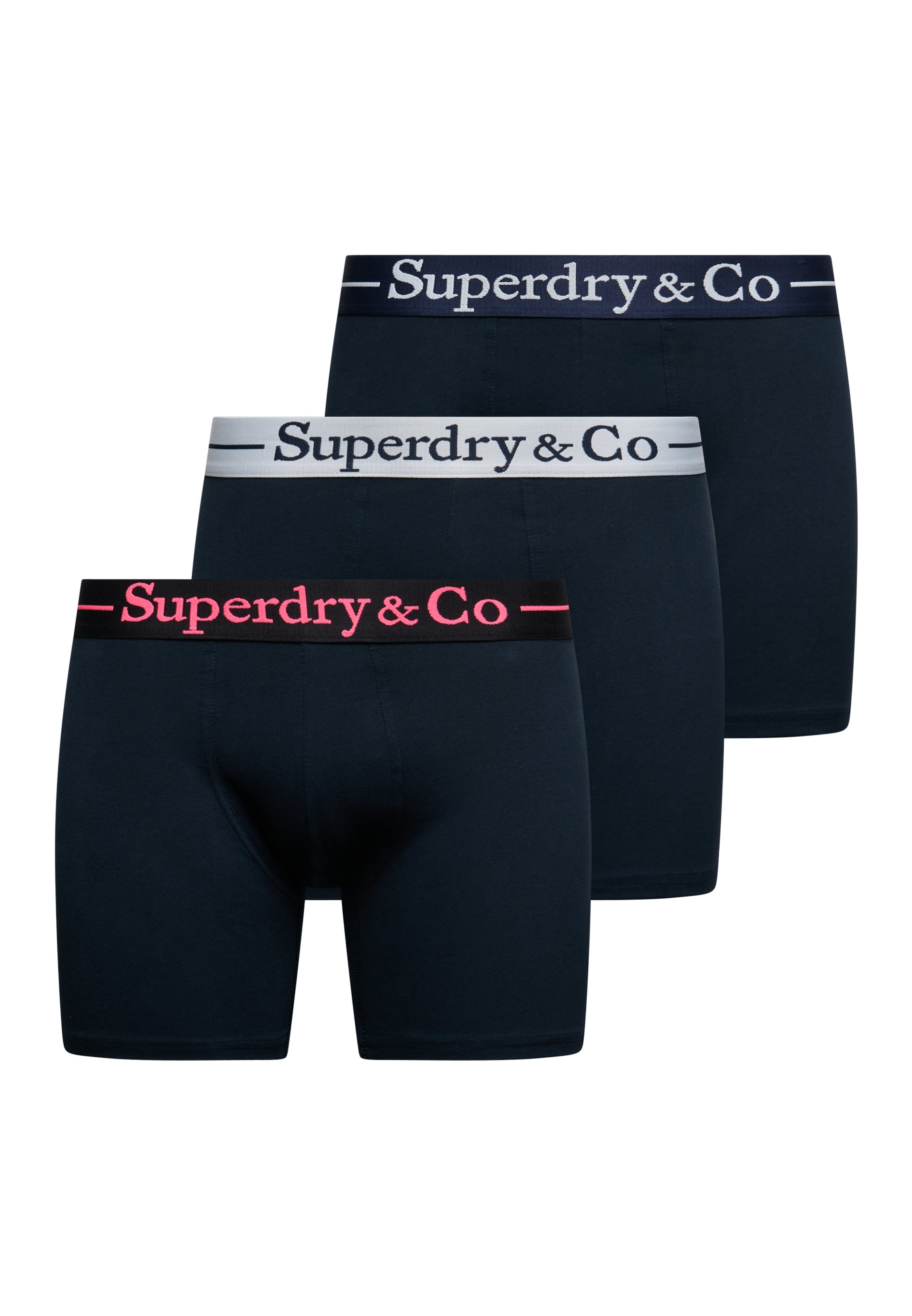 Superdry & Co Boxer shorts in Blue: front