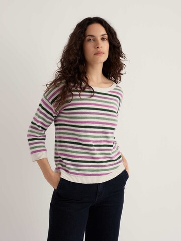 Pull-over 'Knavock' Seasalt Cornwall en violet : devant