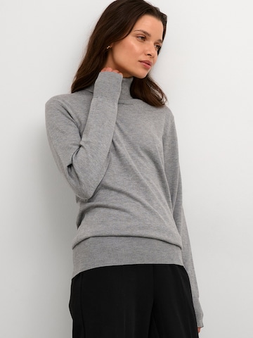 Kaffe - Pullover 'Astrid' em cinzento: frente