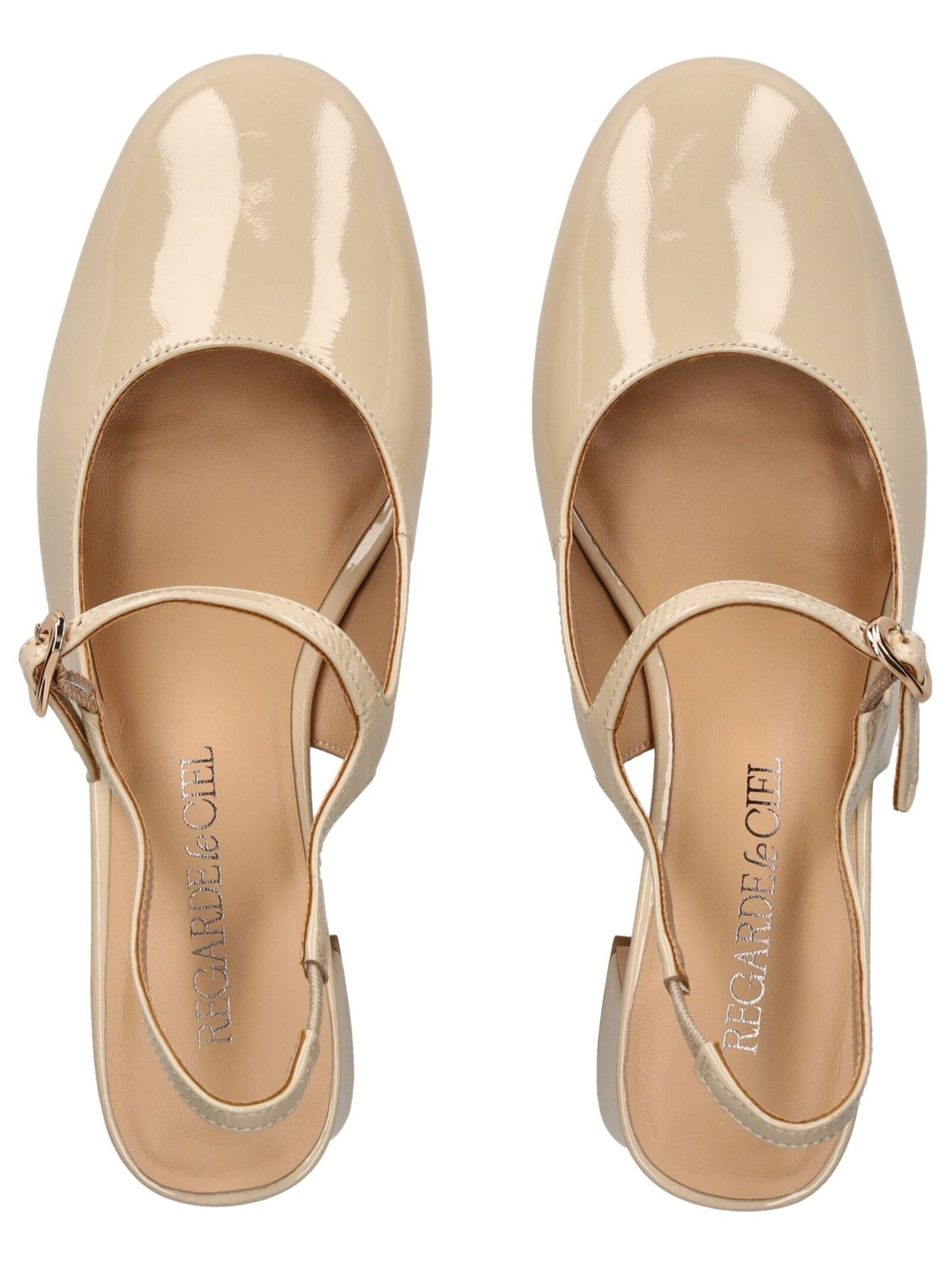 Regarde le Ciel Slingback pumps in Beige