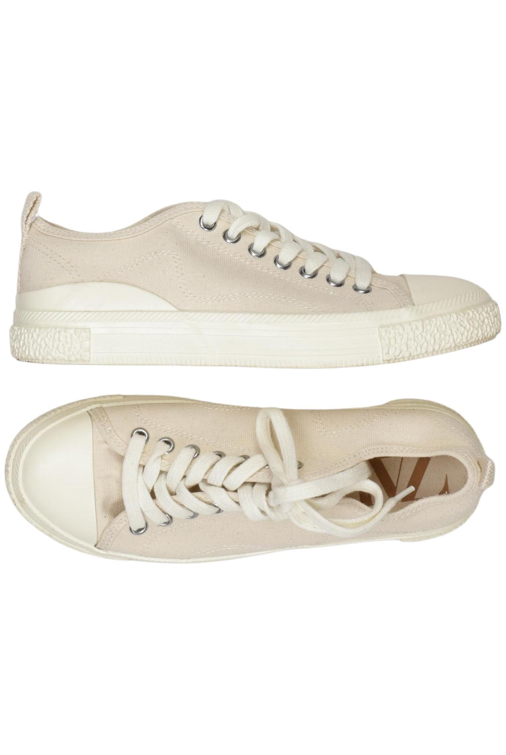 ZARA Sneakers & Trainers in 37 in Beige: front