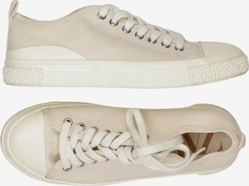 ZARA Sneakers & Trainers in 37 in Beige: front
