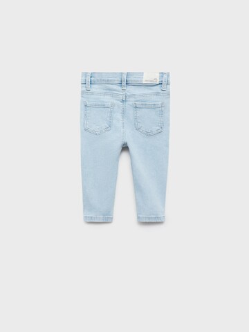 MANGO KIDS Slimfit Jeans 'ELENA' i blå