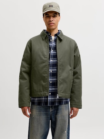Giacca di mezza stagione di JACK & JONES in verde: frontale