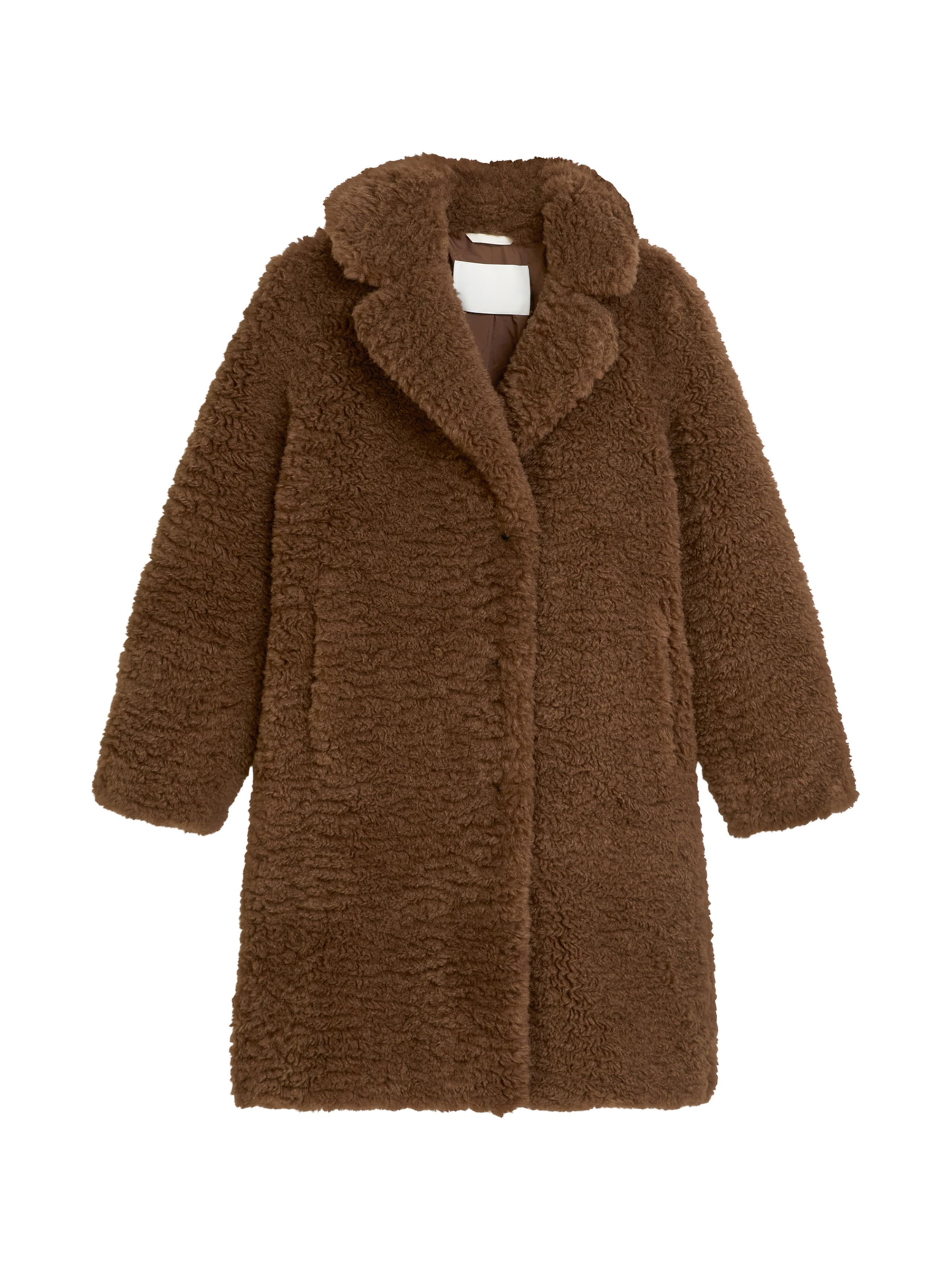 Marc O'Polo Wintermantel in Bruin: voorkant