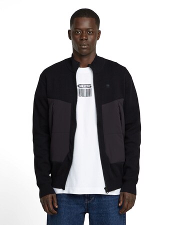 G-STAR Tussenjas 'Alfresco' in Zwart: voorkant