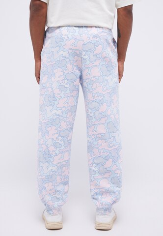 MUSTANG Loose fit Pants 'Philipp Deines x Mustang' in Blue