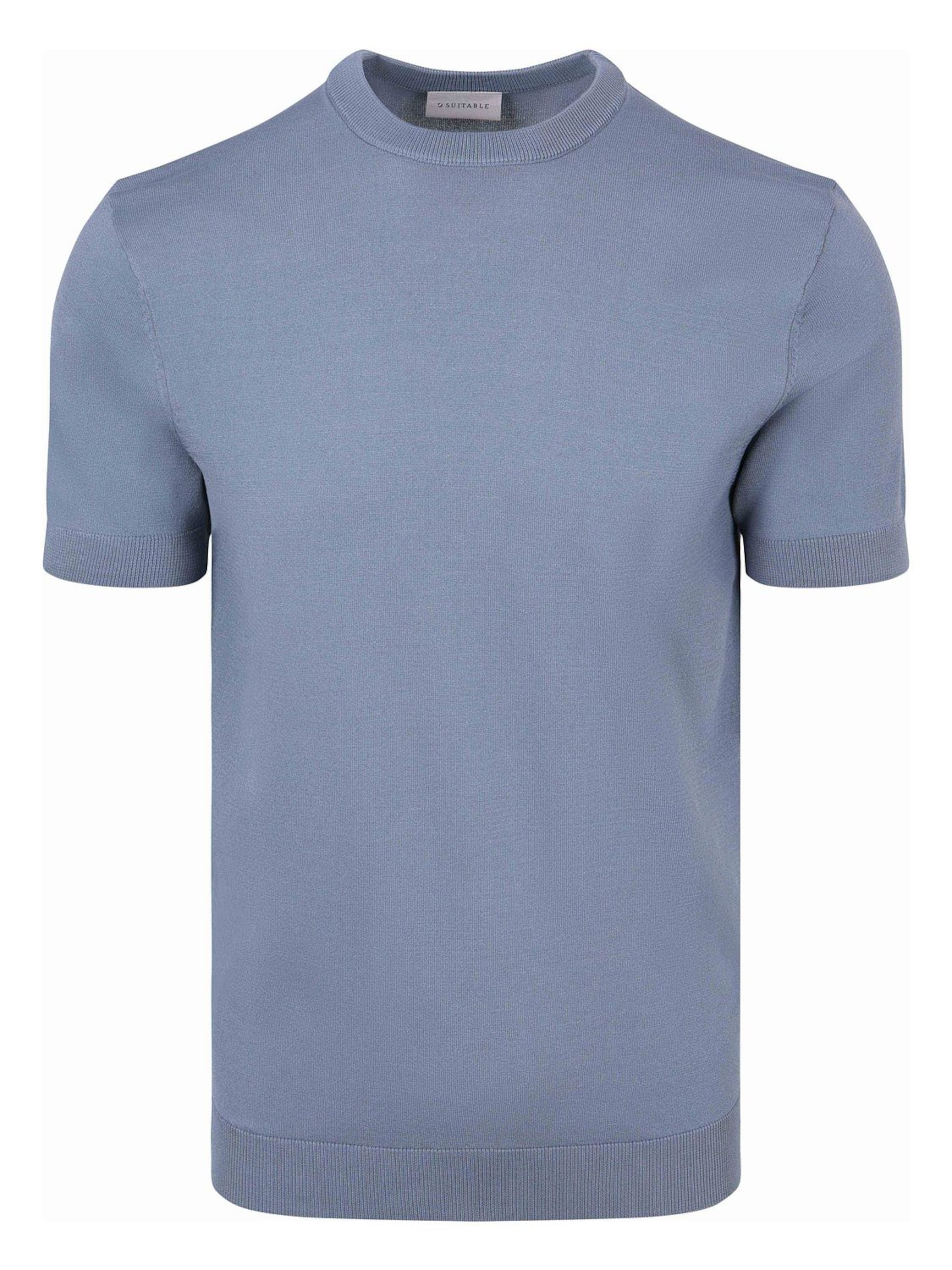 Suitable Shirt in Blauw: voorkant