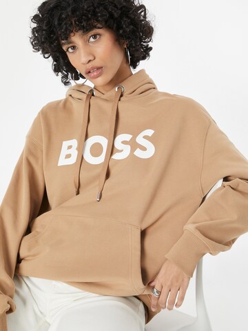 BOSS Collegepaita 'Econy' värissä beige