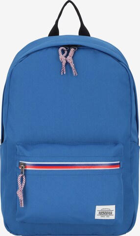 American Tourister Backpack 'Upbeat' in Blue: front