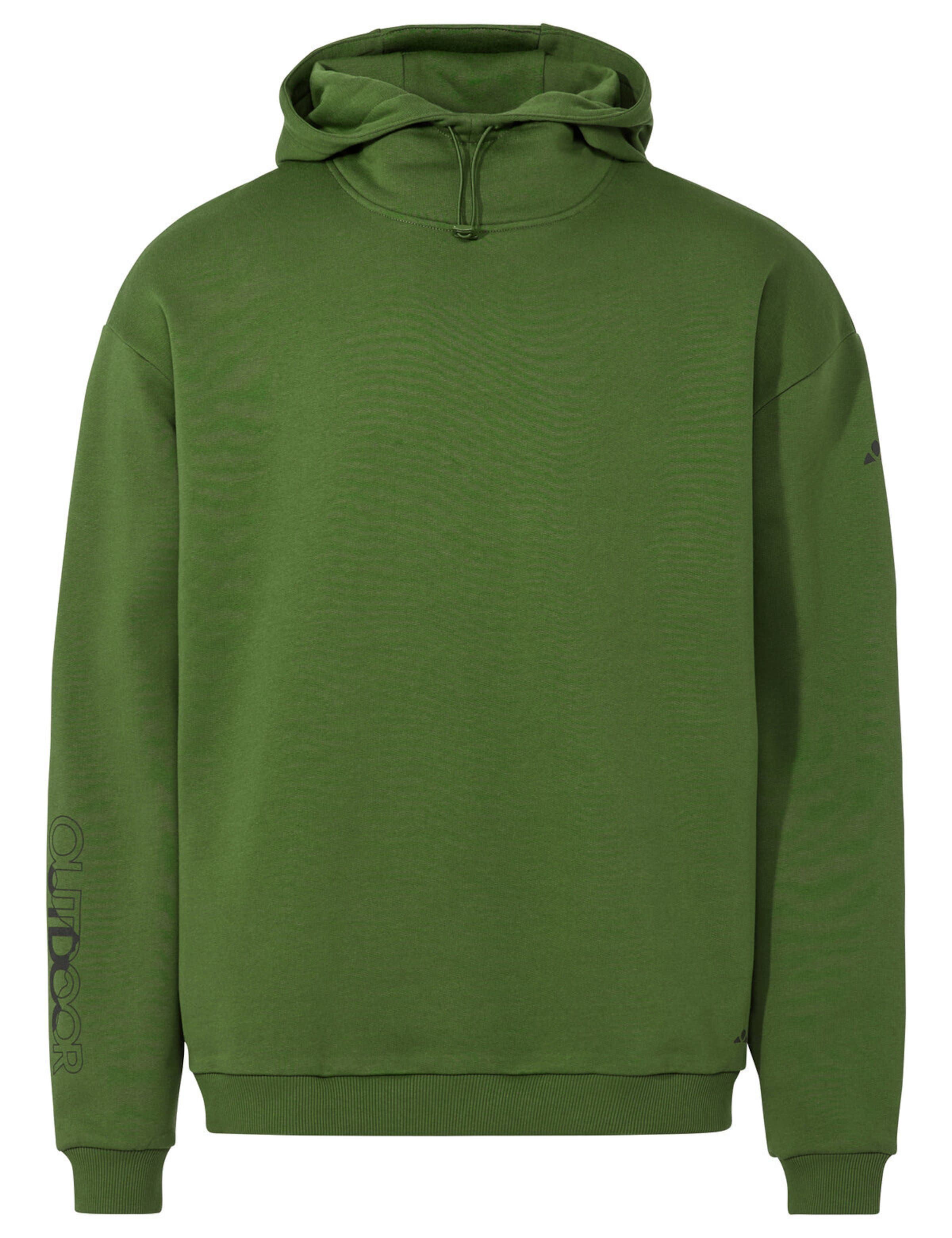 VAUDE Sports sweatshirt 'Mineo' in Green: front